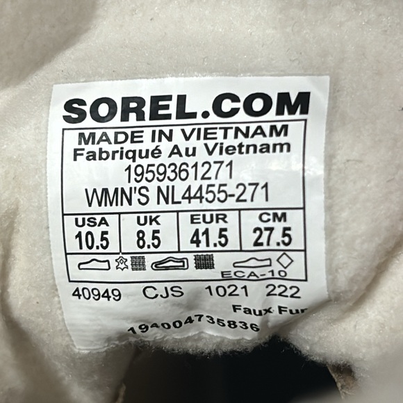 Sorel Explorer II Joan Cozy in Ancient Fossil/Sea Salt NWT - Picture 10 of 11